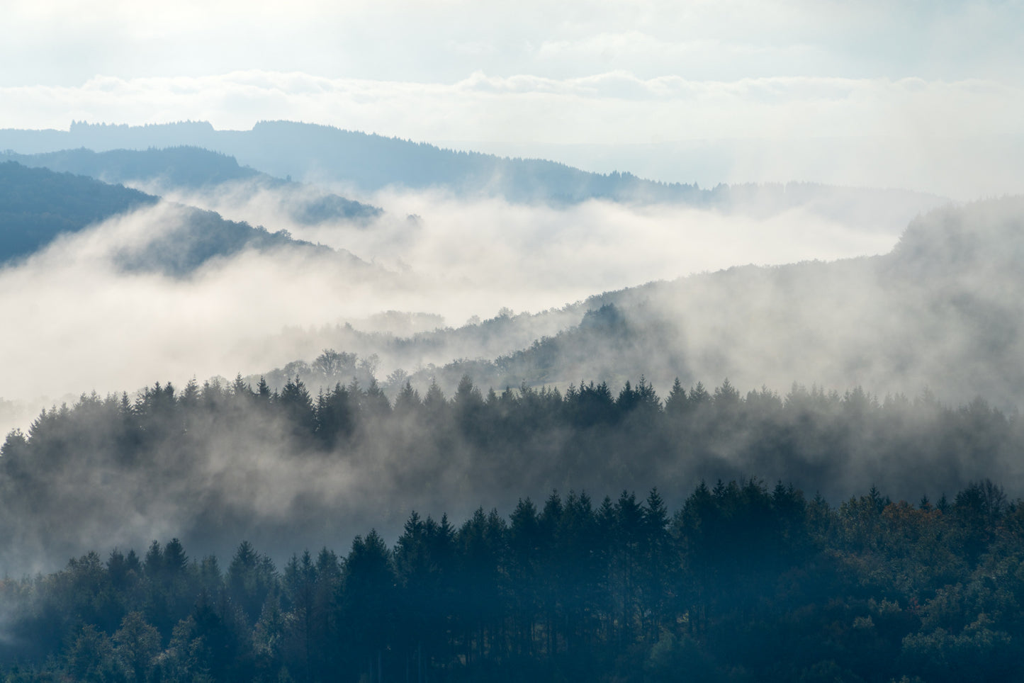 Early morning at Morvan fototapet